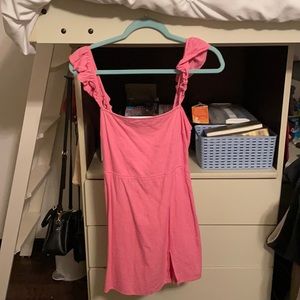 Cotton Candy LA pink mini dress
